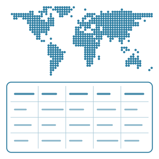 Data on Map